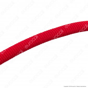 V-Tac VT-5341 Ruby Series USB Data Cable Type-C Cavo in Corda Colore Rosso 1m - SKU 8631