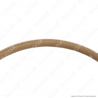 V-Tac VT-5362 Diamond Series USB Data Cable Type-C Cavo in Corda Colore Oro con Connettori a L 1m - SKU 8640