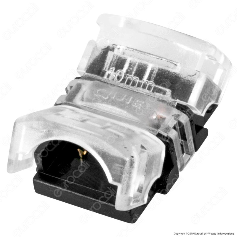 Imperia Connettore Consecutivo per Strisce LED 2835 IP65 10mm Monocolore Clip 2 Pin - mod. 6016992