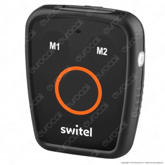 Switel SOS CT8 Dispositivo di Telesoccorso con Rilevamento di Caduta con GPS e SIM