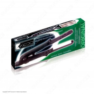 KEDO Jenius Ionic Ceramic Extra Slim - Piastra per capelli professionale