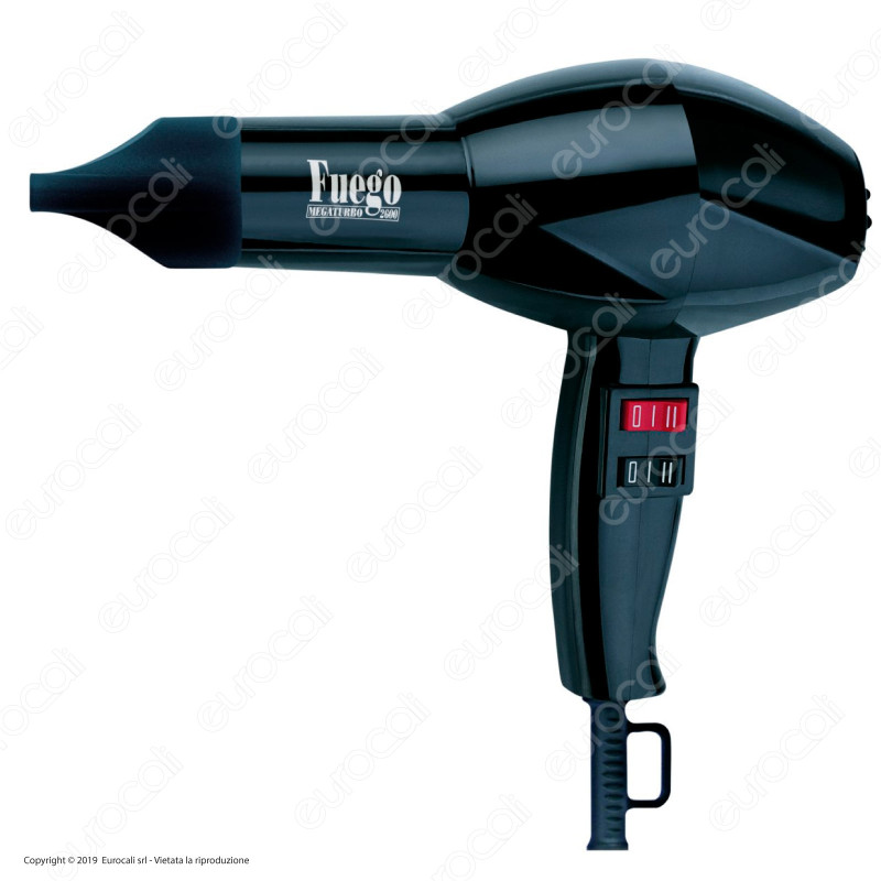 Dana Italia Fuego Megaturbo 2600 - Asciugacapelli Professionale