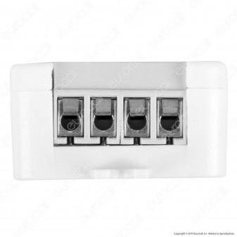 Life Controller Dimmer a zone strisce LED associabile a Telecomando e connessione pulsante cablato - mod. 16.LT5PDS