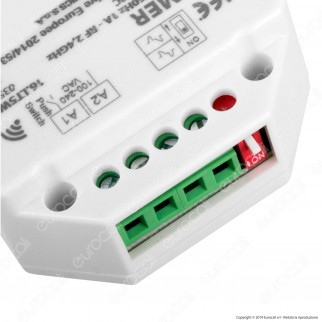 Life Controller Dimmer da Incasso a Zone per Lampade Dimmerabili Associabile a Telecomando e Pulsanti Cablati - mod. 16.LT5W11D
