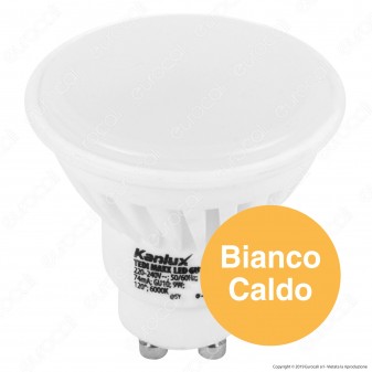 Kanlux TEDI MAXX Lampadina LED GU10 9W Faretto Spotlight 120° - mod.