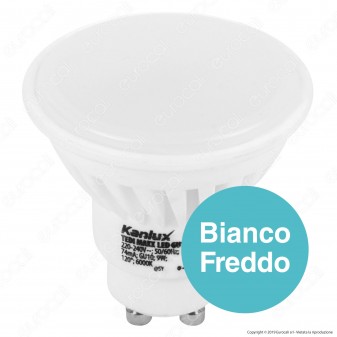 Kanlux TEDI MAXX Lampadina LED GU10 9W Faretto Spotlight 120° - mod.