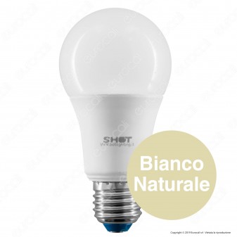Bot Lighting Shot Lampadina LED E27 8,3W Bulb A60 Anti Zanzare - mod.