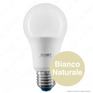 Bot Lighting Shot Lampadina LED E27 8,3W Bulb A60 Anti Zanzare - mod.