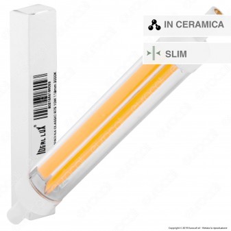 Ideal Lux Lampadina LED COB R7s L118 10W Bulb Tubolare Slim - mod.