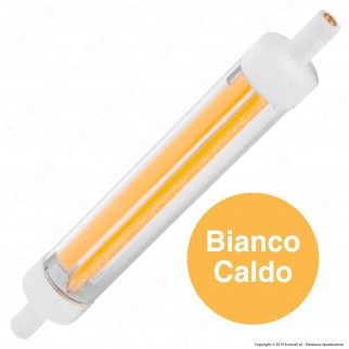 Ideal Lux Lampadina LED COB R7s L118 10W Bulb Tubolare Slim - mod.