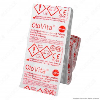 Otovita Compresse Detergenti - Per la Pulizia degli Apparecchi