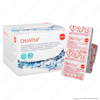 Otovita Compresse Detergenti - Per la Pulizia degli Apparecchi