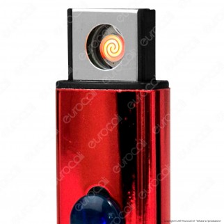 Atomic Accendino USB Ricaricabile Antivento