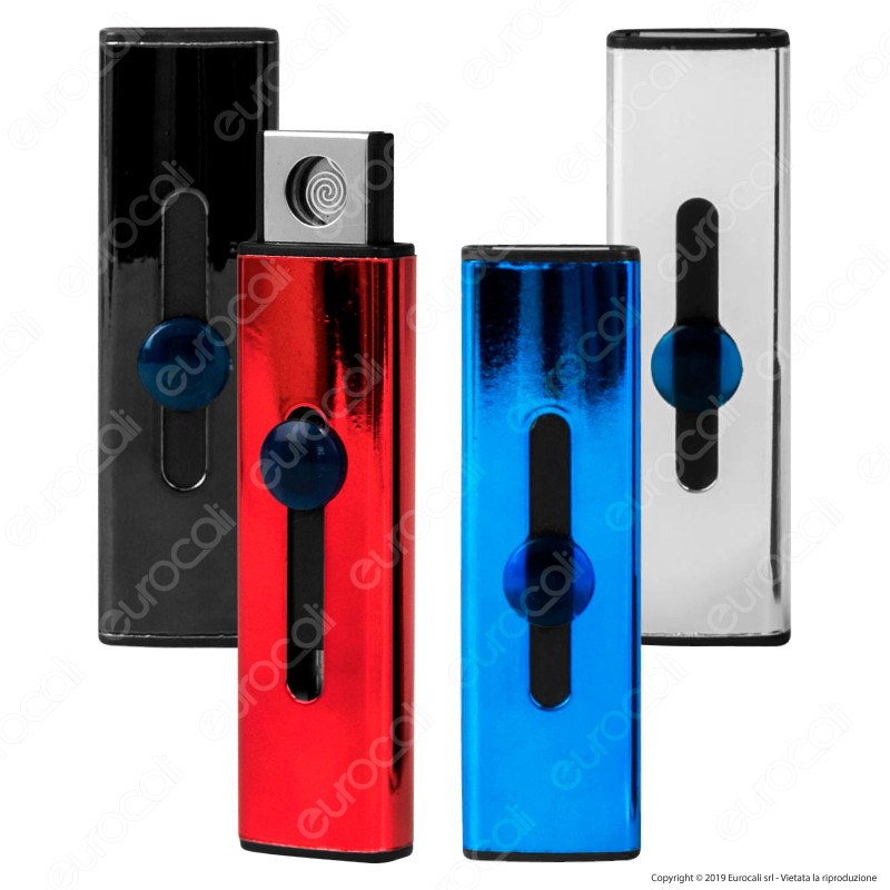 Atomic Accendino USB Ricaricabile Antivento