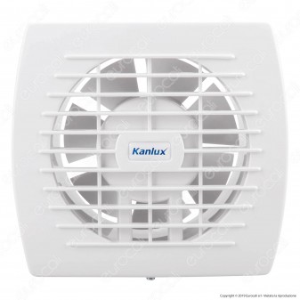 Kanlux Cyklon EOL120B Aspiratore da Canale 20W IPX4 - mod. 70915