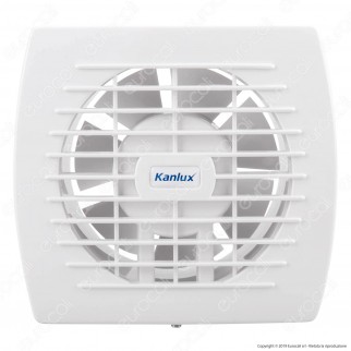 Kanlux Cyklon EOL120B Aspiratore da Canale 20W IPX4 - mod. 70915