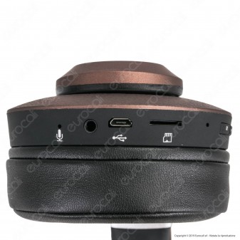 V-Tac VT-6322 Cuffie Wireless a Padiglione Bluetooth