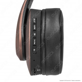 V-Tac VT-6322 Cuffie Wireless a Padiglione Bluetooth