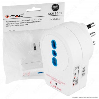 V-Tac Adattatore Singolo