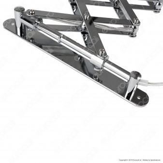 V-Tac VT-7402 Lampada da Muro con Portalampada per Lampadine E27