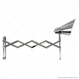 V-Tac VT-7402 Lampada da Muro con Portalampada per Lampadine E27