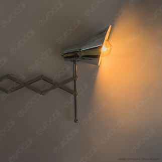 V-Tac VT-7402 Lampada da Muro con Portalampada per Lampadine E27