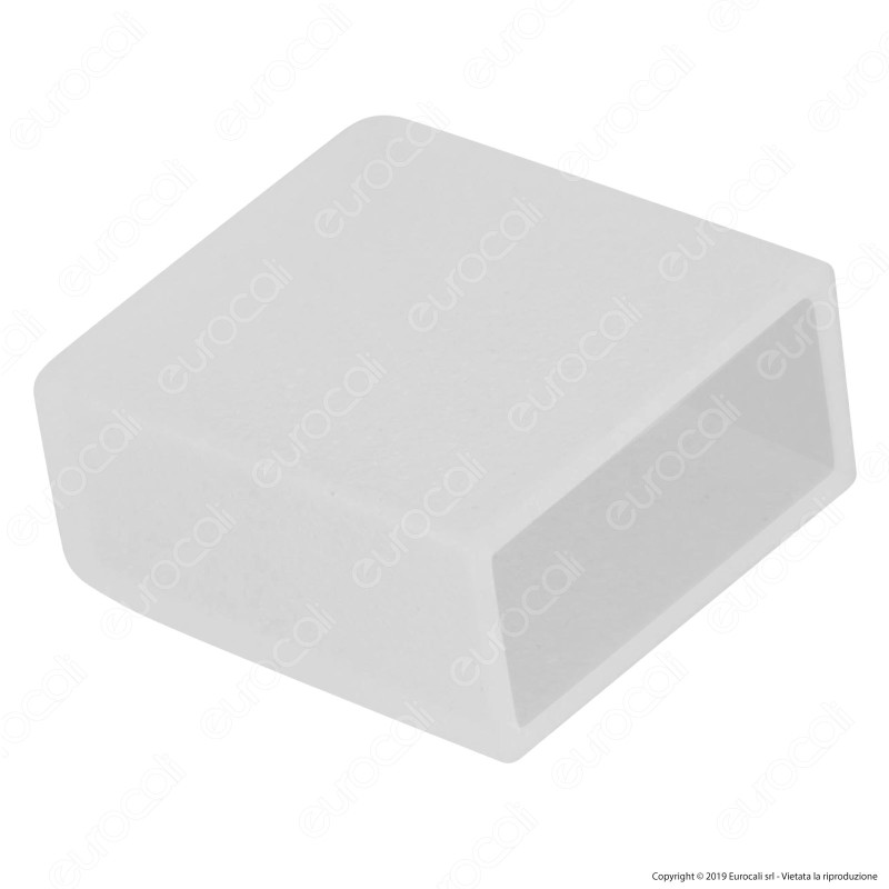 LEDCO Tappo di Chiusura in Silicone per Striscia LED Monocolore