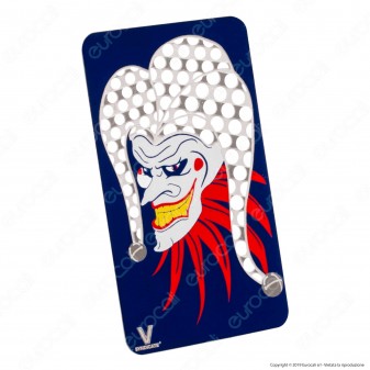 V-Syndicate Grinder Card Joker - Tritatabacco in Metallo Formato