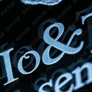 Placca in Plexiglass con Forma Io & Te per Sempre 3D Incisa al Laser - Made in Italy