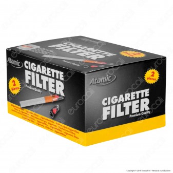 Atomic Cigarette Filter Microbocchini in Plastica Riutilizzabili per