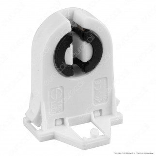 Life Portalampada per Lampadine LED Tubi T8 Attacco G13 con Clip -