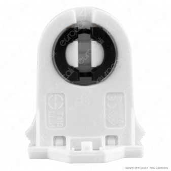 Life Portalampada per Lampadine LED Tubi T8 Attacco G13 con Clip -