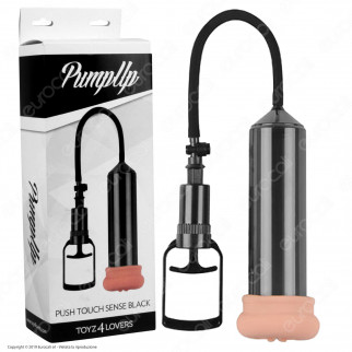 Toyz4Lovers Pump Up Push Touch Sense Black - Sviluppatore per il Pene