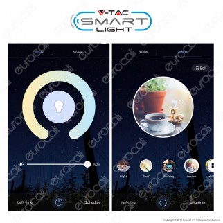 V-Tac Smart VT-5141 Plafoniera LED 40W Changing Color 3in1 Wi-Fi