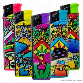 SmokeTrip Accendini Elettronici Ricaricabili Fantasia Magic Mushroom