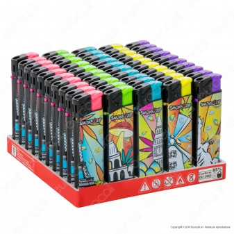 SmokeTrip Accendini Elettronici Ricaricabili Fantasia Magic City -