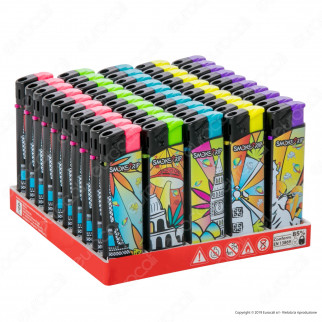 SmokeTrip Accendini Elettronici Ricaricabili Fantasia Magic City -