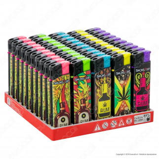 SmokeTrip Accendini Elettronici Ricaricabili Fantasia Rum Trip - Box