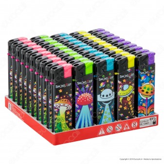 SmokeTrip Accendini Elettronici Ricaricabili Fantasia Area 51 - Box