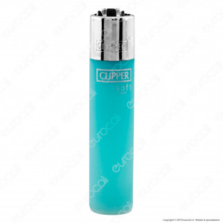 Clipper Large Fantasia Traslucido Soft Touch - 4 Accendini