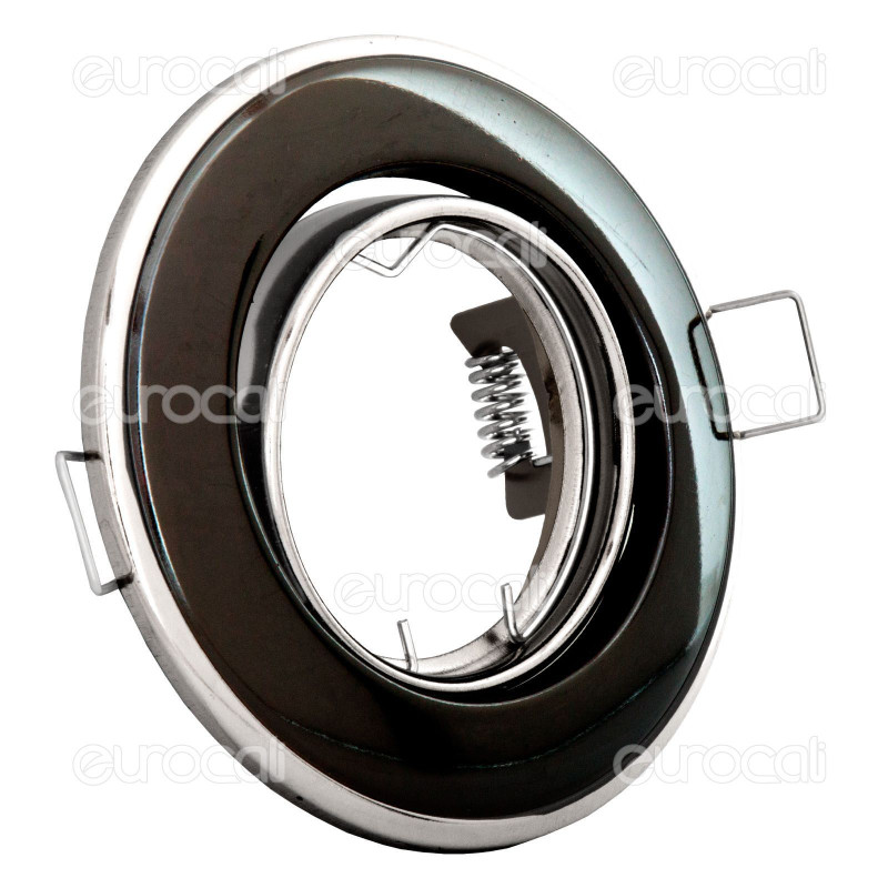 Kanlux HORN CTC-3115-GM/N Portafaretto Orientabile Rotondo da Incasso