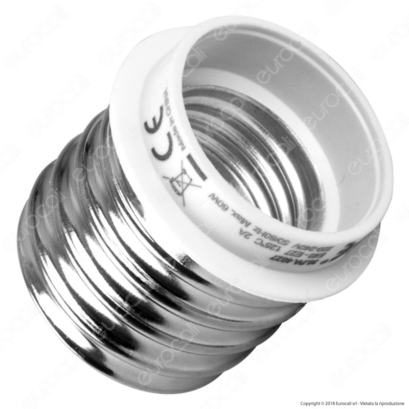 Life Adattatore per Lampadine da E40 a E27 - mod. 39.PA4027