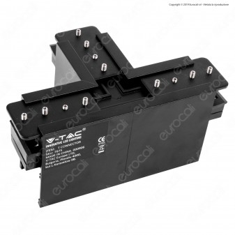 V-Tac T Connector Connettore Angolare a T per Binari Magnetici Track