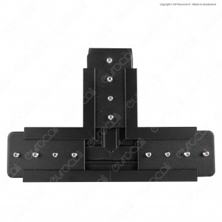 V-Tac T Connector Connettore Angolare a T per Binari Magnetici Track