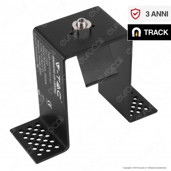 V-Tac Recessed Kit Supporto da Incasso per Binari Magnetici Track