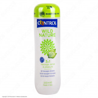 Control Wild Nature 3in1 Gel Massaggio Lubrificante Idratante - 200ml