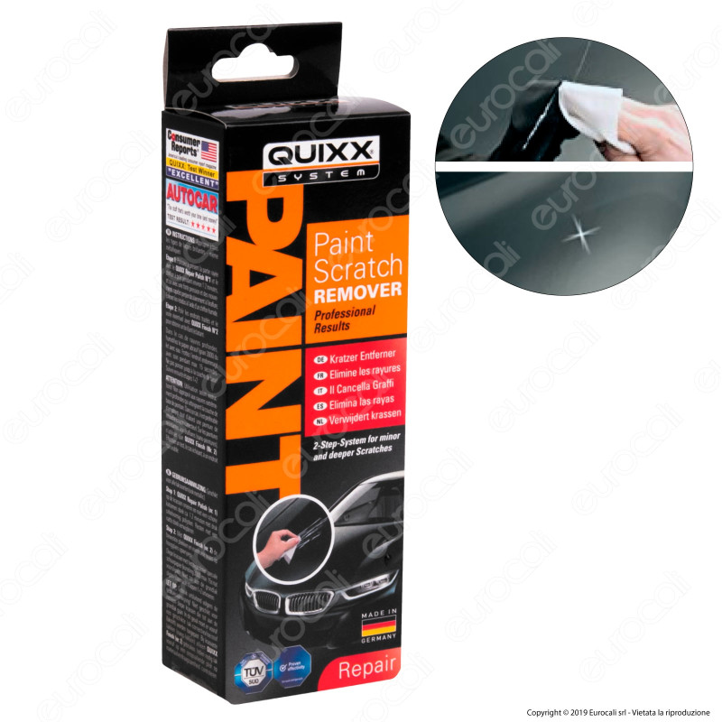 Quixx System Paint Scratch Remover Kit Rimuovi Graffi per Vernice Auto