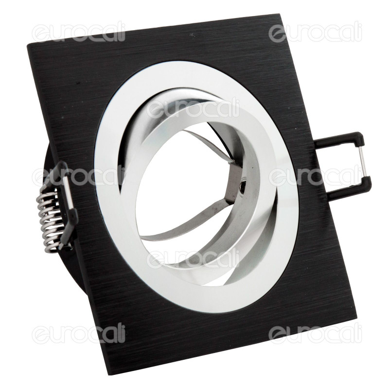 Kanlux SEIDY CT-DTL50-B Portafaretto Orientabile Quadrato da Incasso