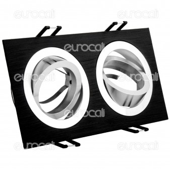 Kanlux SEIDY CT-DTL250-B Portafaretto Orientabile da Incasso per 2