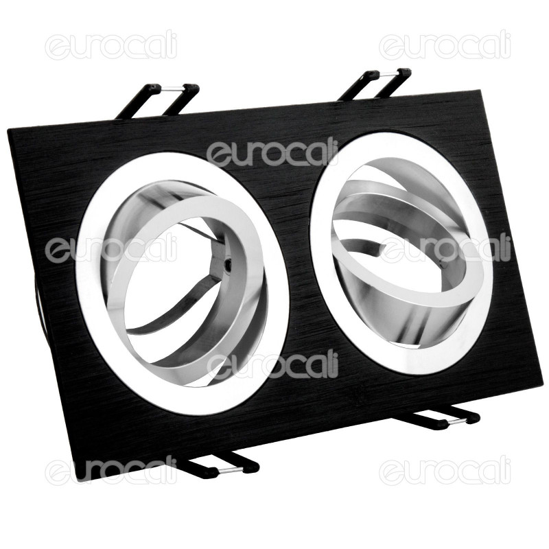 Kanlux SEIDY CT-DTL250-B Portafaretto Orientabile da Incasso per 2